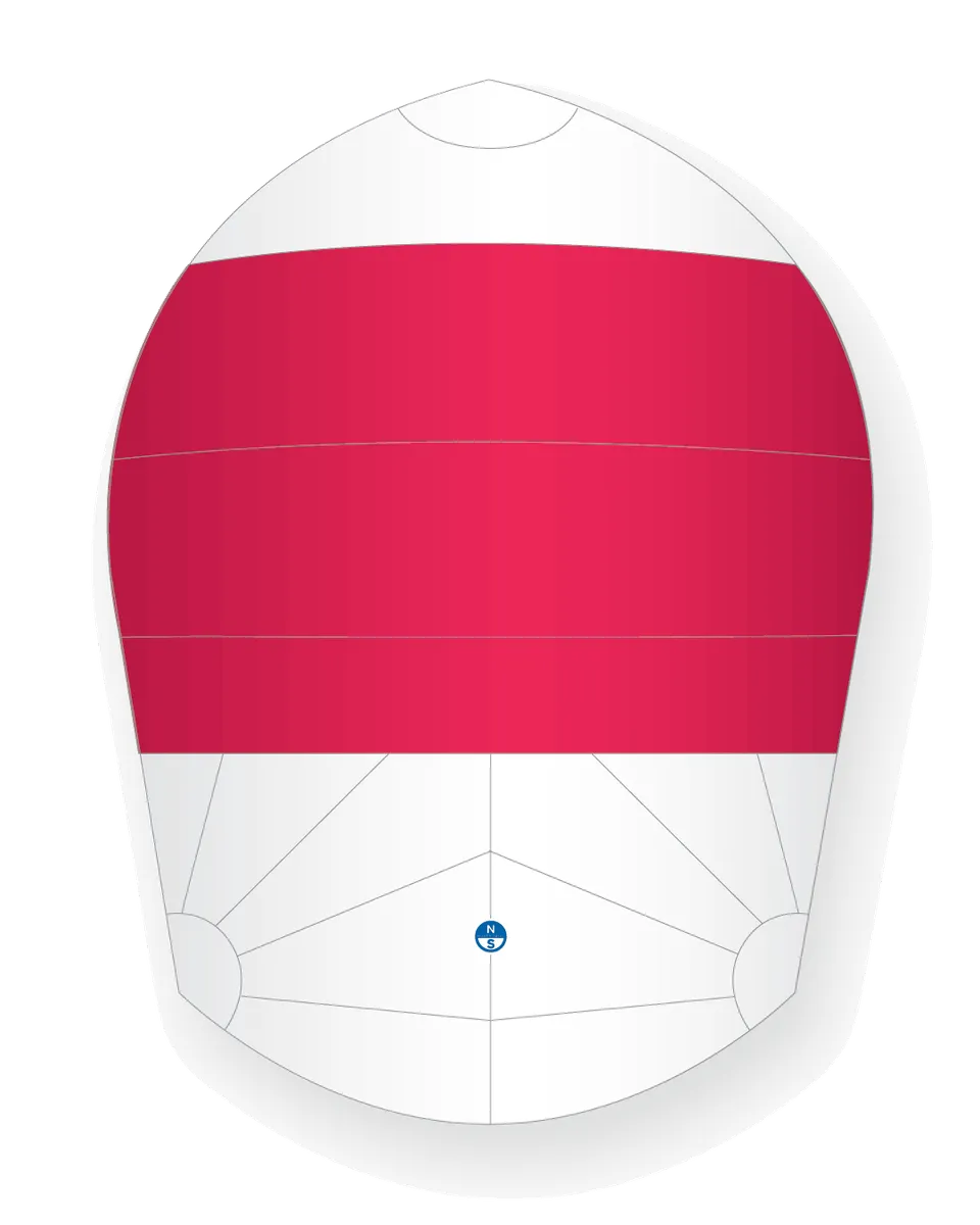 North Sails Idra 14 S-1NP spinnaker sans patch