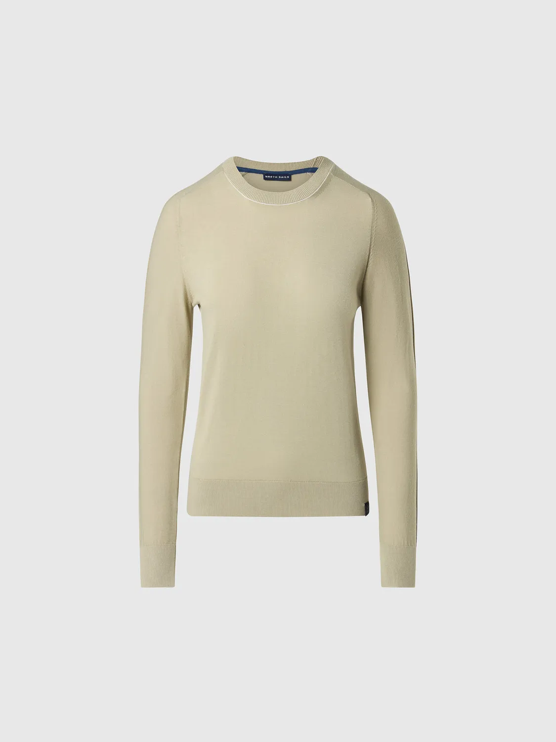 North Sails Aloe Vera pull col rond coton respirant