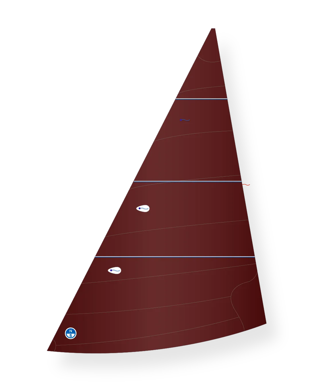 North Sails CJ-5 foc Cornish Shrimper 19 polyvalent