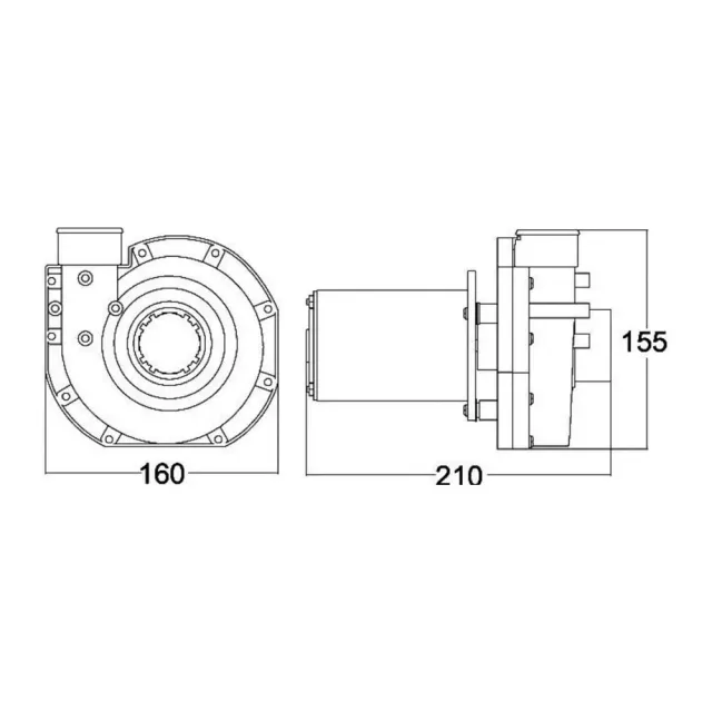 Tecma MAC 11 Pompe macératrice 12V WC marin