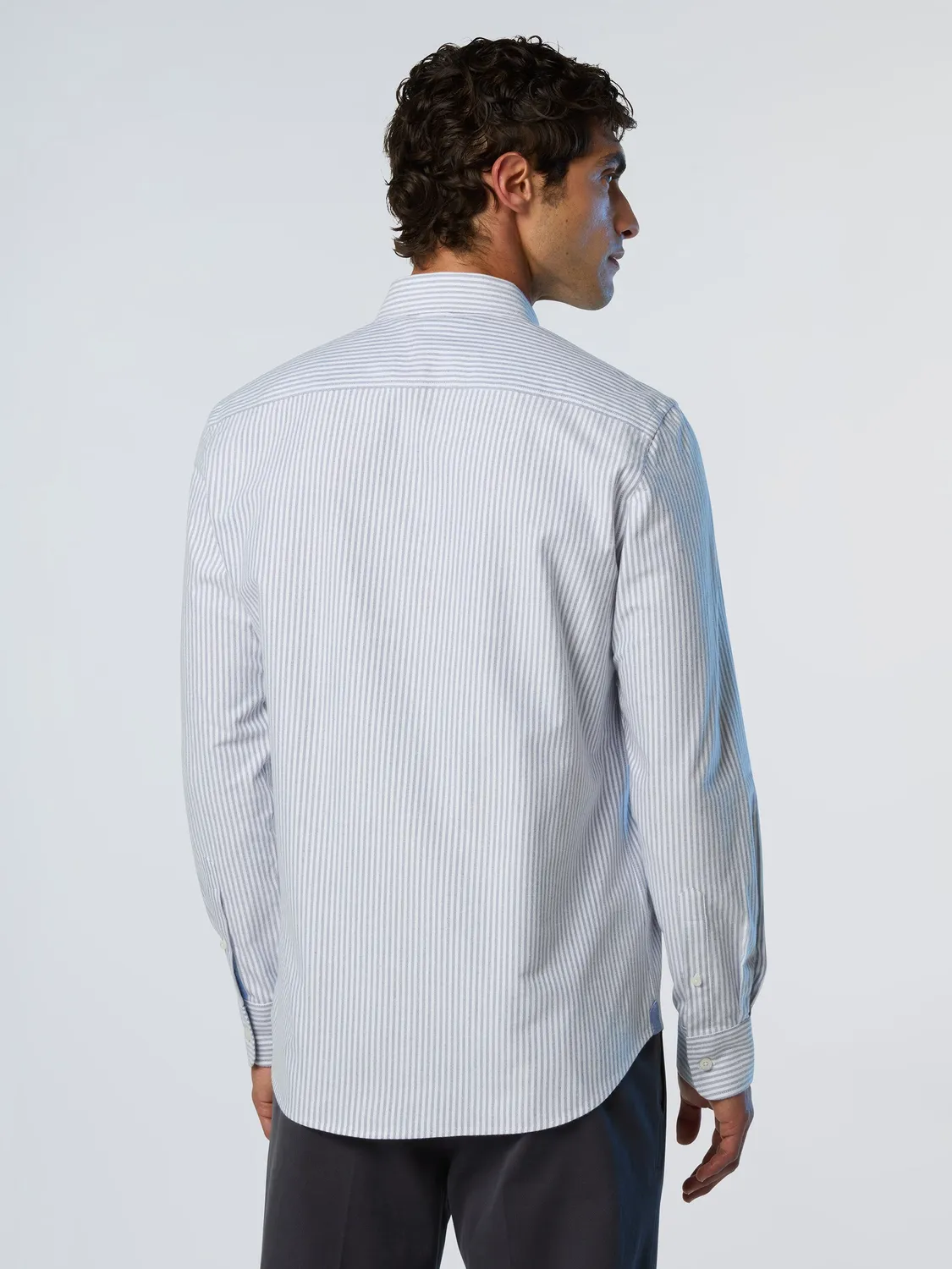 North Sails chemise Oxford rayée brossée homme Combo 1