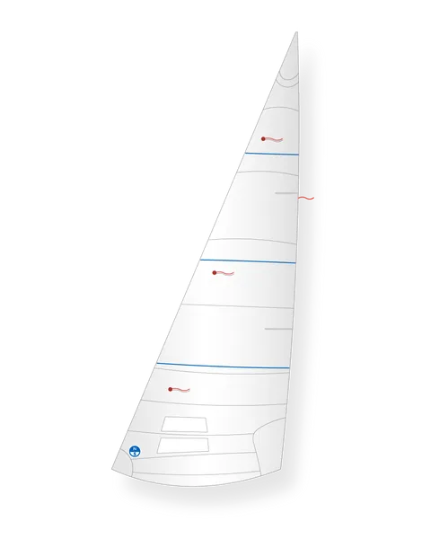 North Sails Yngling QLR-3 Foc Dacron 3.8 Léger