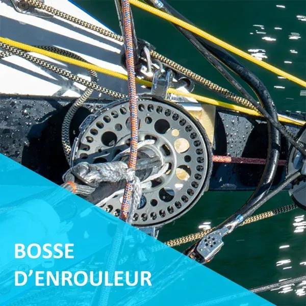 Ino Block Régate bosse d’enrouleur HMPE avec constricteur