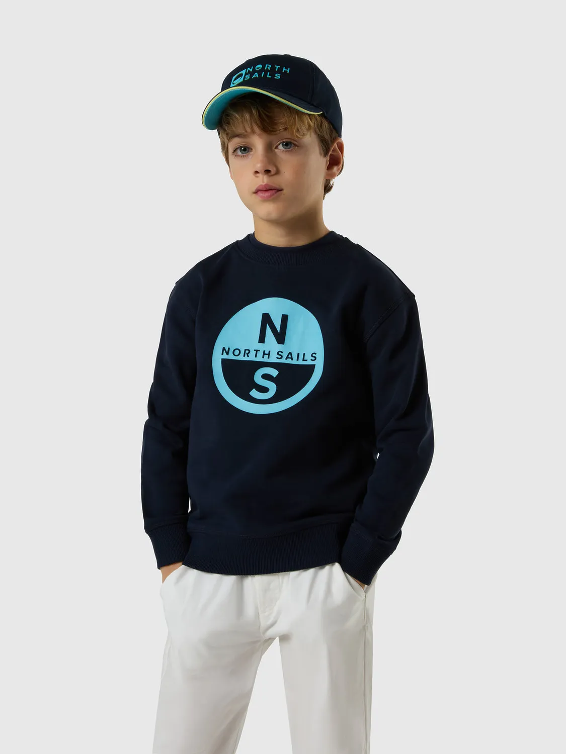 North Sails sweat enfant maxi logo coton bio