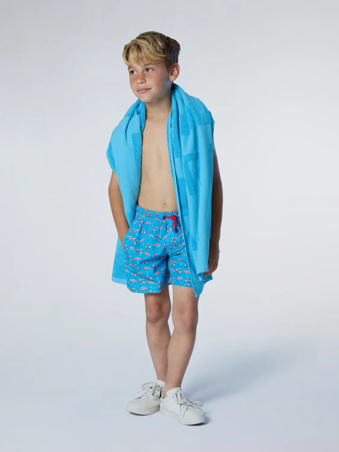 North Sails short de bain imprimé enfant combo