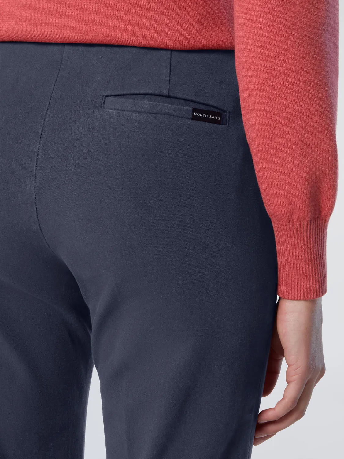 North Sails pantalon slim à pinces stretch coton