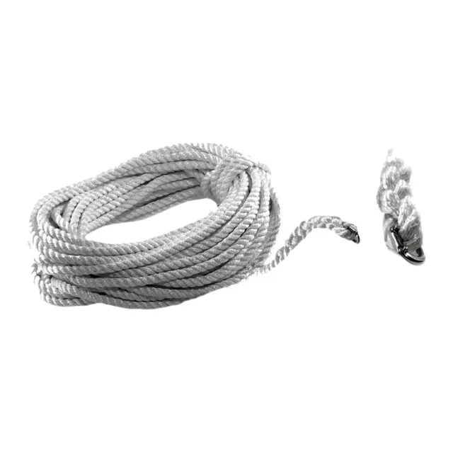 Easysea Câblot mouillage toron blanc 12 mm avec maillon inox