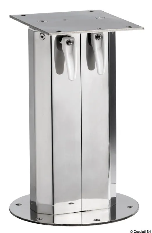 Osculati pied table télescopique inox 316 gaz