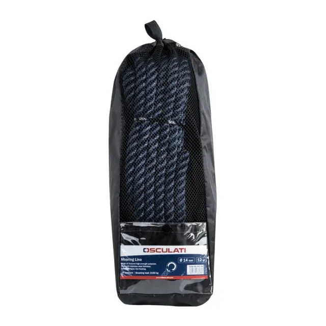 easysea aussière 3 torons 28 mm x 15 m polyester