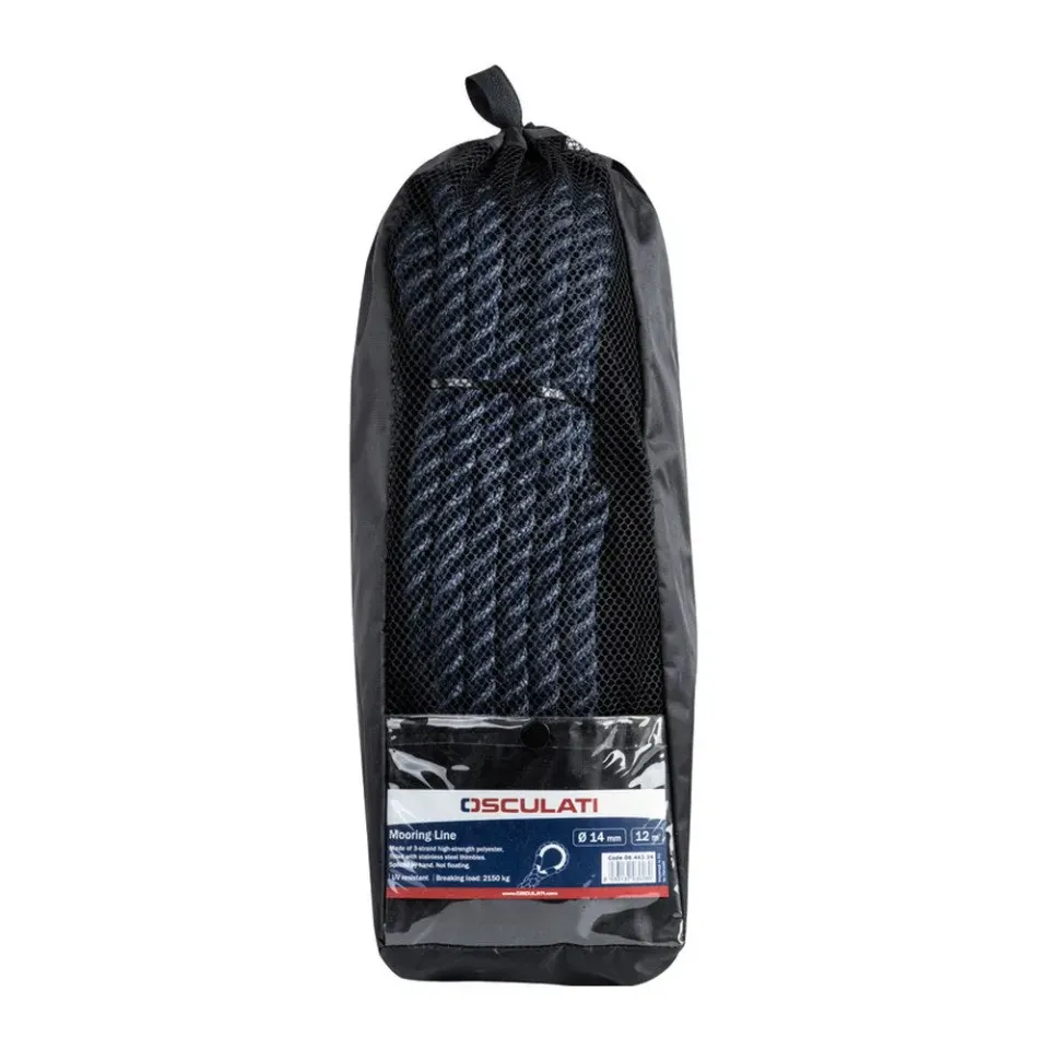 easysea aussière 3 torons 28 mm x 15 m polyester