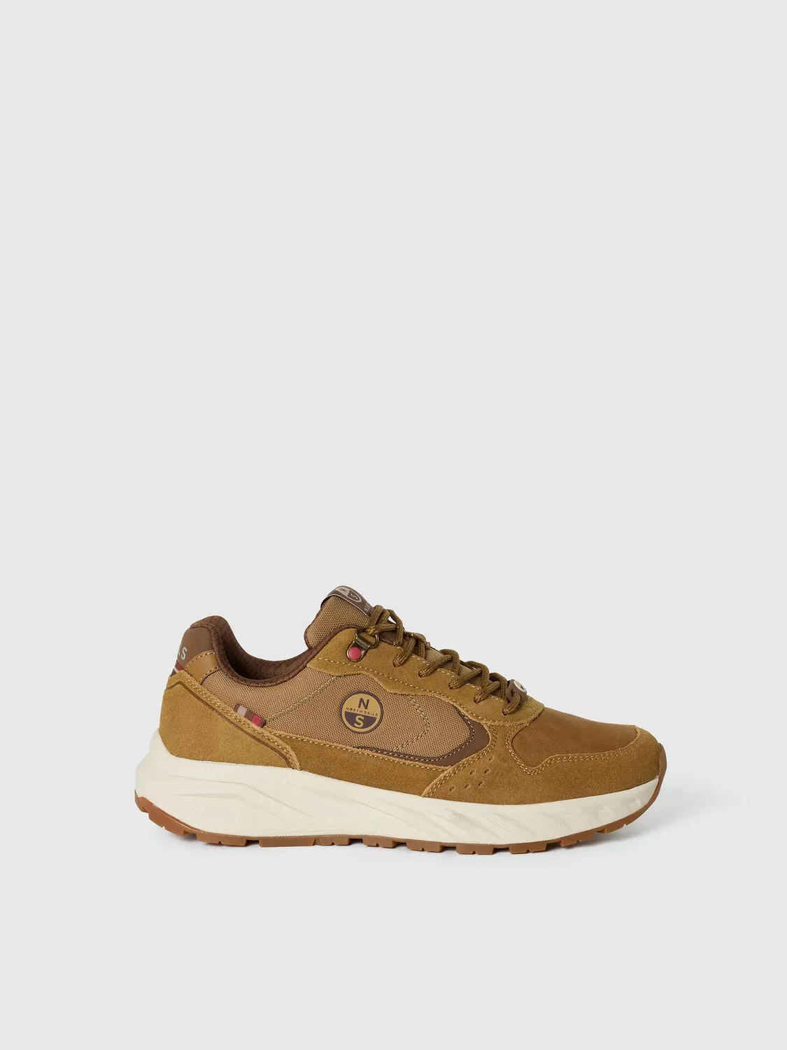 North Sails Wind Plain sneakers homme cuir tan