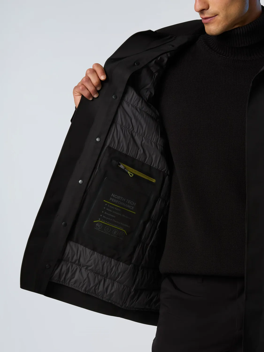 North Sails Meridian trench 2-en-1 imperméable Primaloft