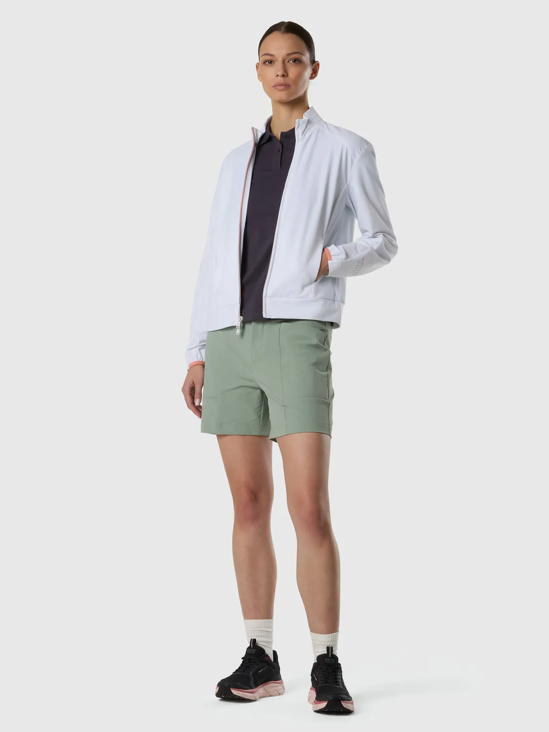 North Sails sweat zippé pliable nylon stretch
