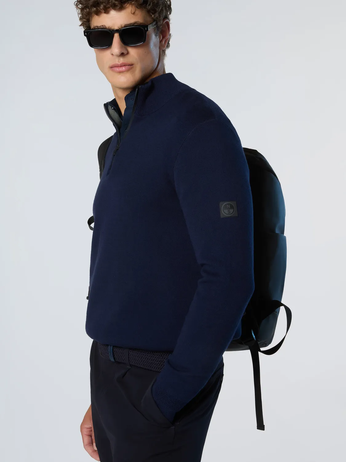North Sails pull demi-zip bonded imperméable