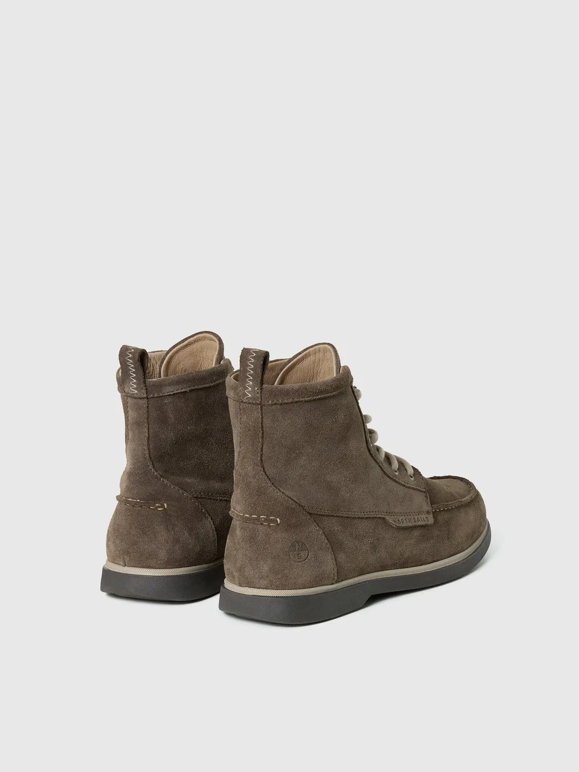 North Sails Suede Deck Boot chaussures bateau suède taupe