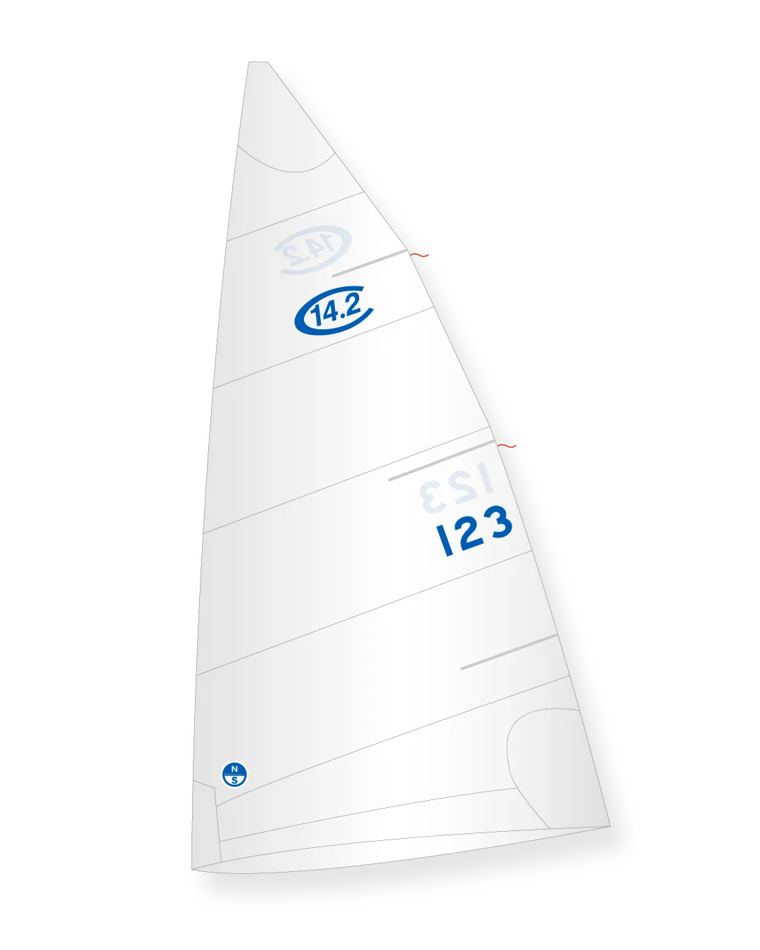 North Sails Capri 14.2 grand-voile Dacron