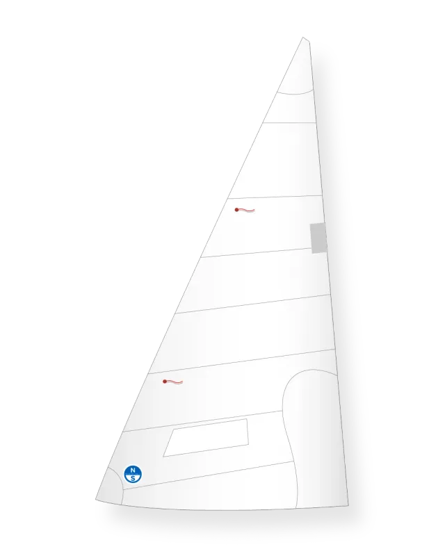 North Sails CFJ Race foc dacron course