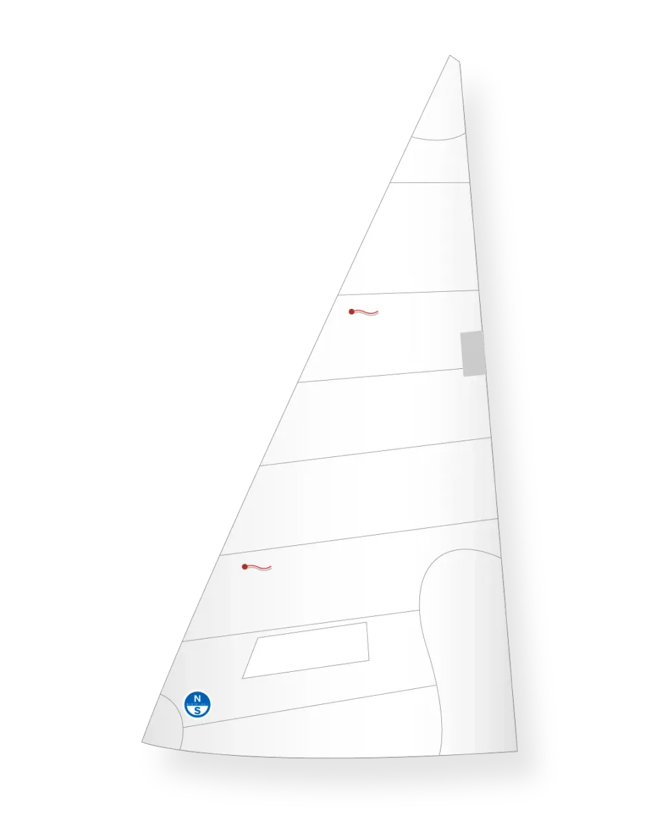North Sails CFJ Race foc dacron course