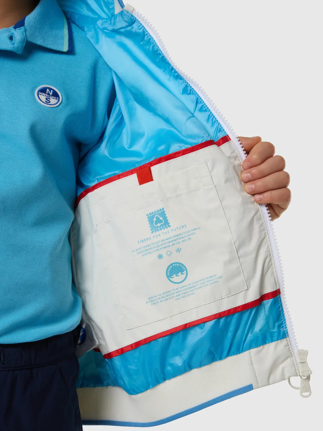 North Sails Sailor veste enfant nylon recyclé