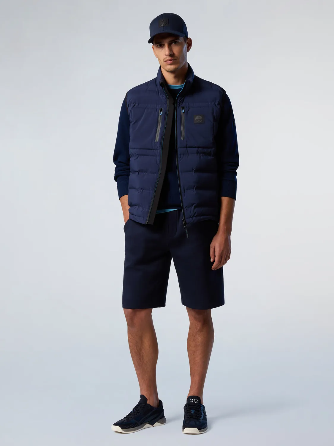North Sails Interlock short molleton poche cachée