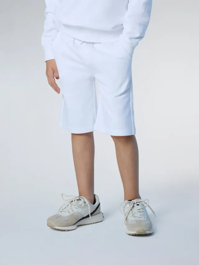 North Sails short sweat enfant coton bio patch logo