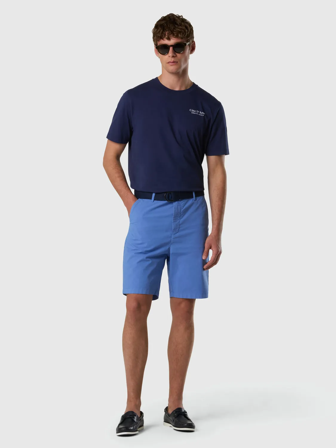 North Sails T-shirt French Riviera coton bio imprimé