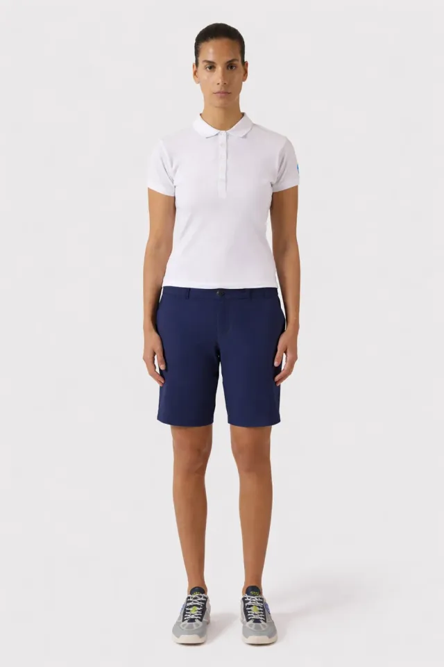 North Sails Tech Chino short femme bleu marine