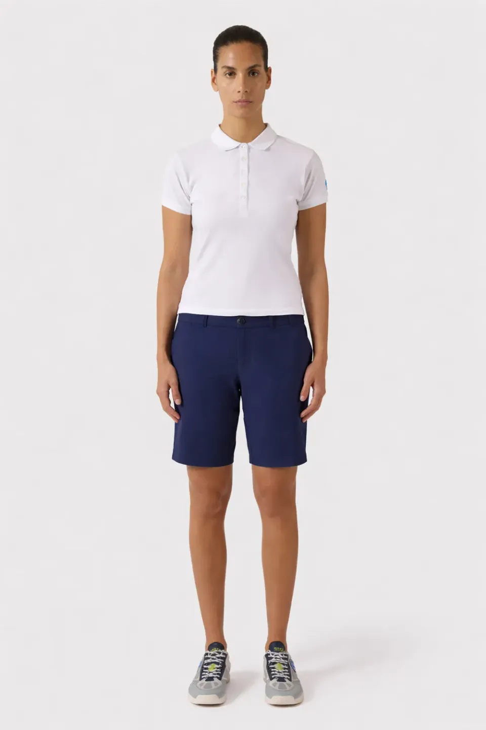 North Sails Tech Chino short femme bleu marine