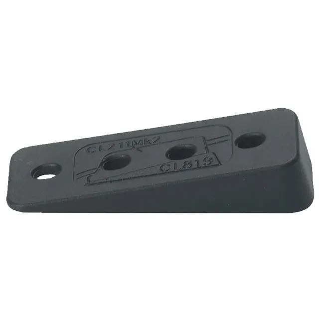 RWO C819 cale biseautée polypropylène pour taquets Clamcleat