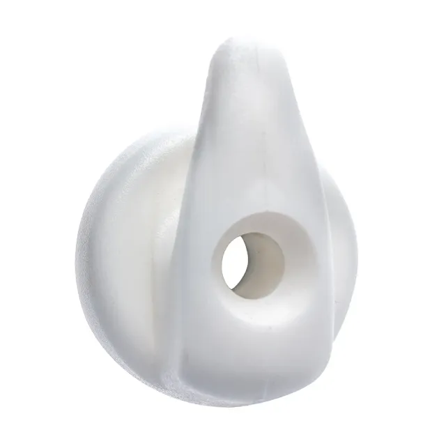 RWO R2906 crochet laçage nylon blanc 5mm lot 4