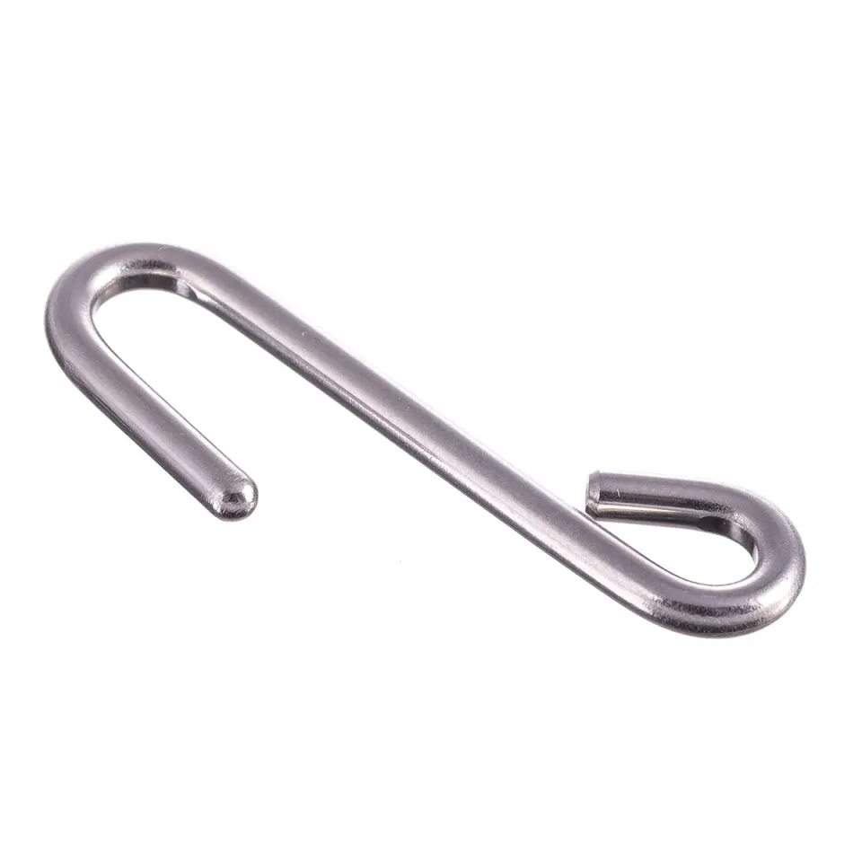 RWO R8420 crochet ouvert inox 3 mm œil 5 mm