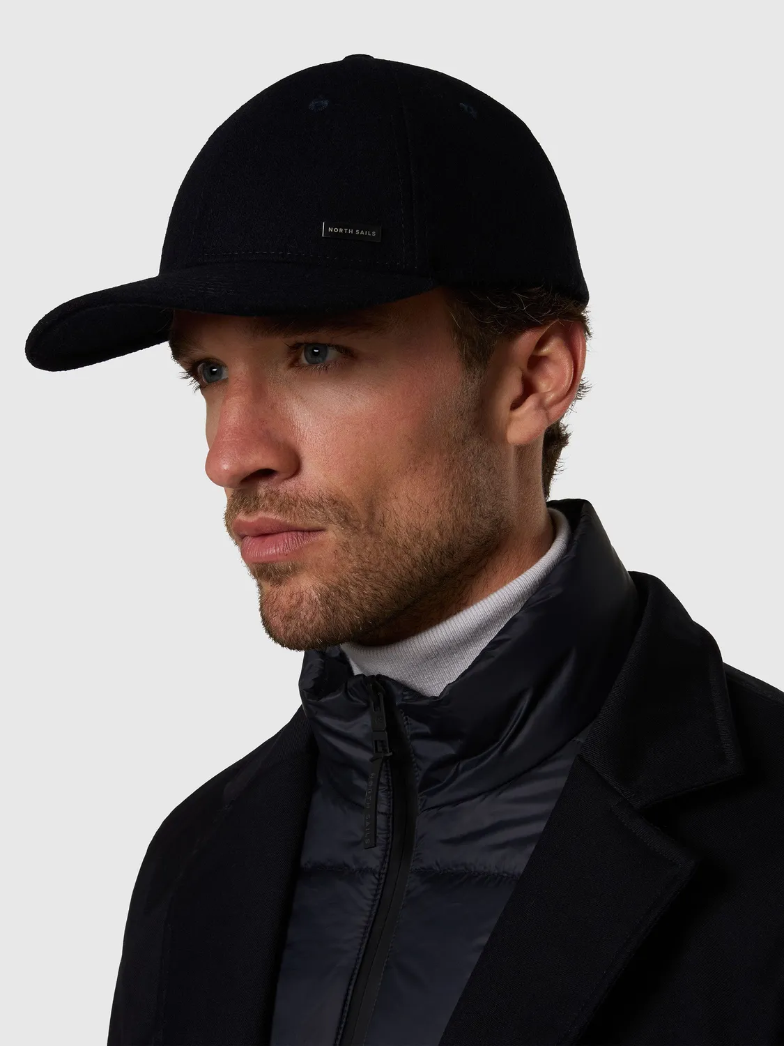 North Sails casquette baseball laine bleu marine