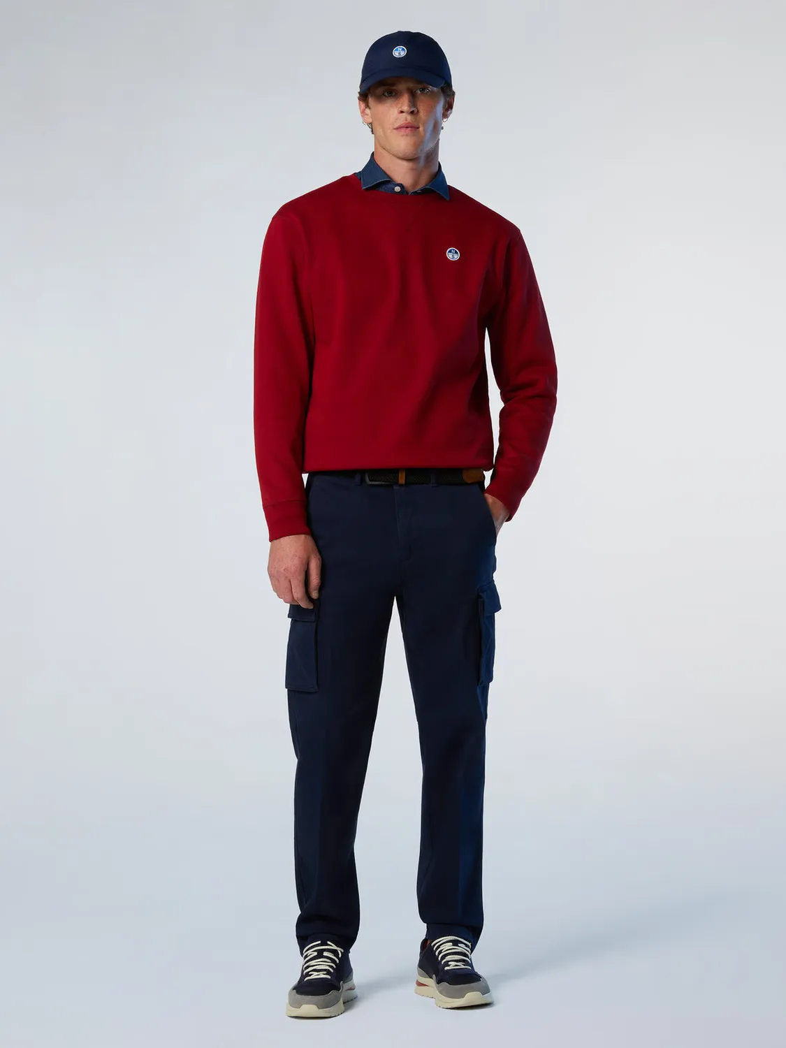 North Sails America pantalon cargo gabardine stretch