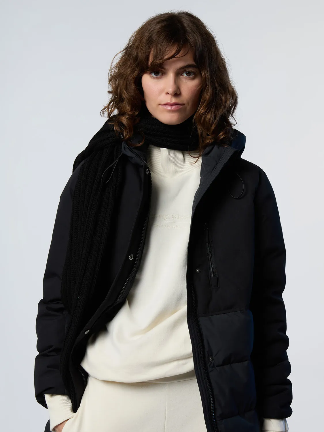 North Sails Sydney manteau long matelassé