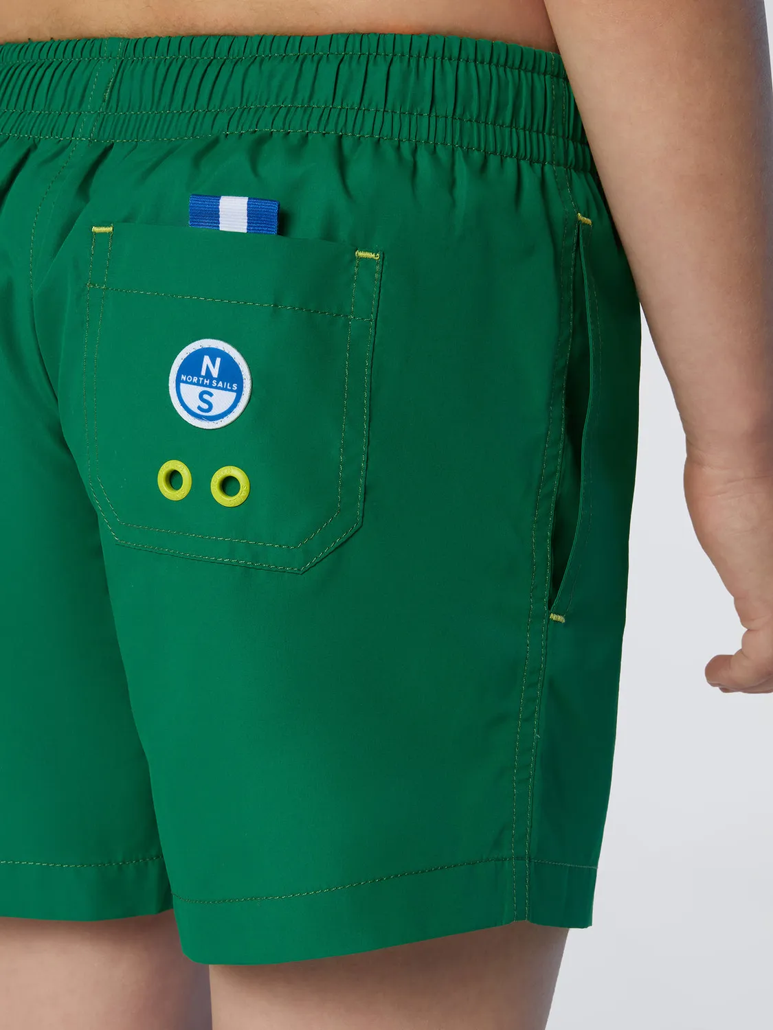 North Sails short de bain imprimé vertical recyclé