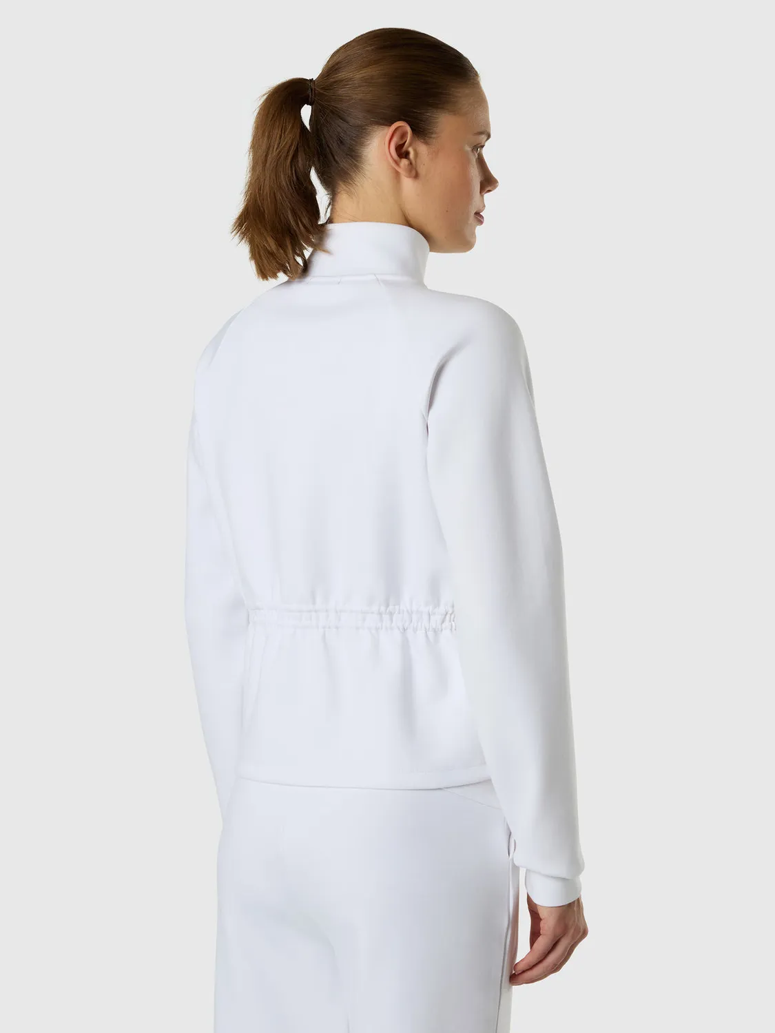 North Sails Interlock sweat zippé col montant recyclé