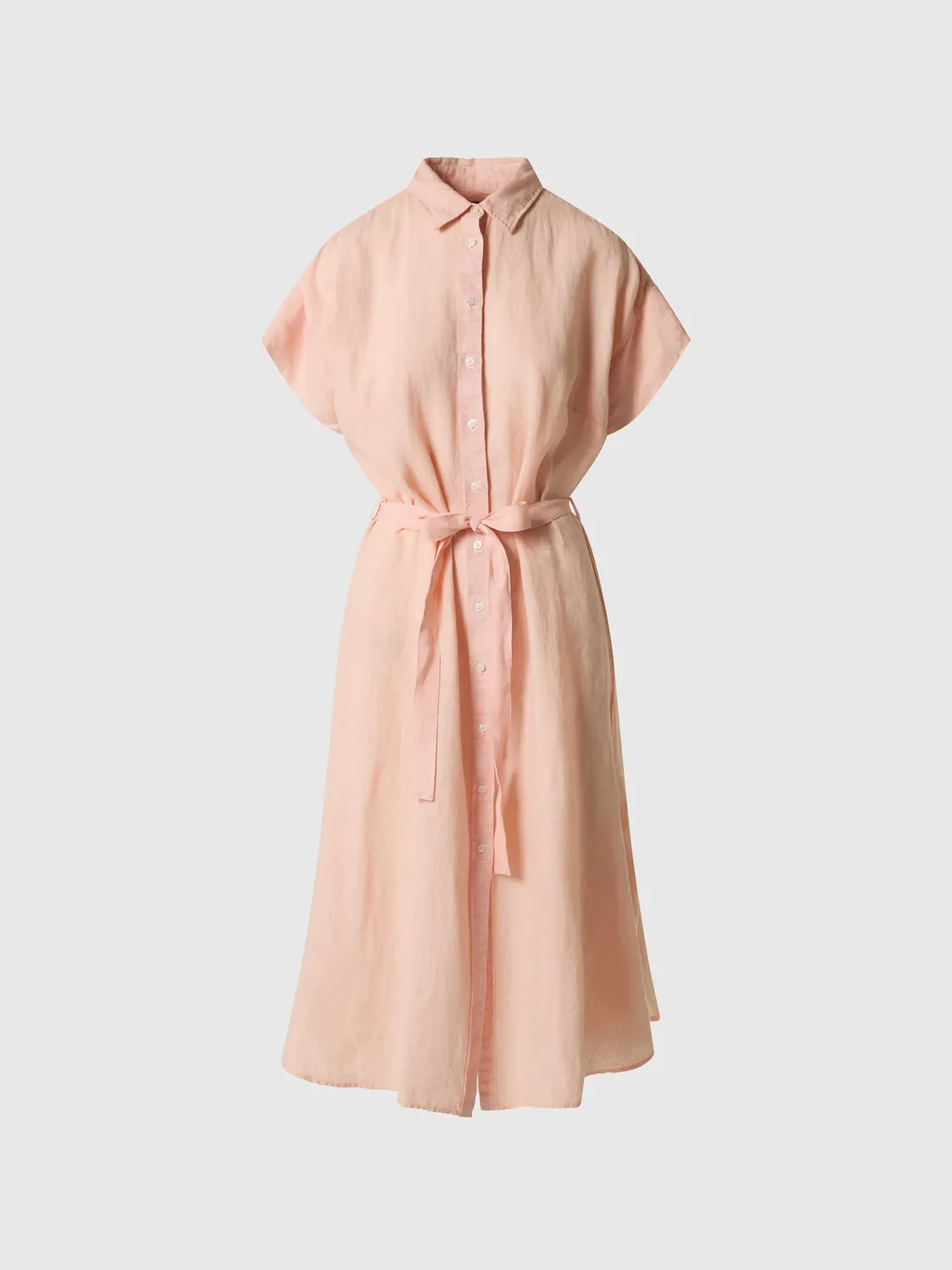 North Sails Linen robe chemise lin boutons nacre