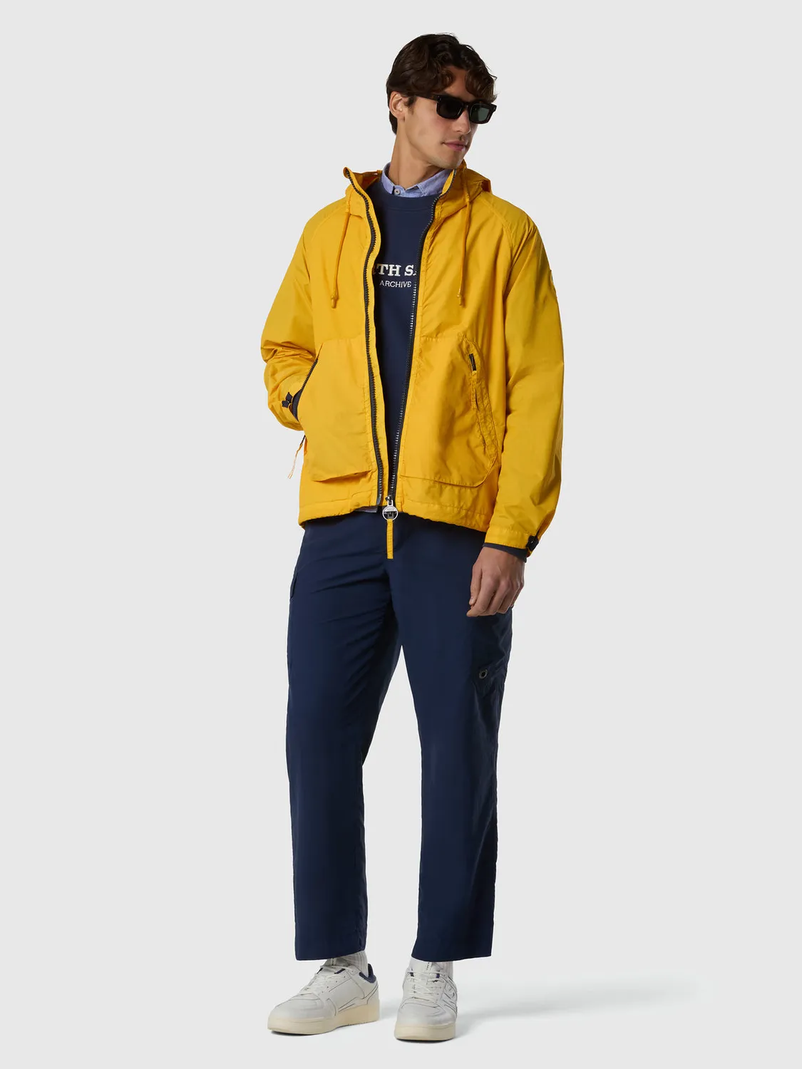 North Sails Spindrift veste nylon recyclé capuche