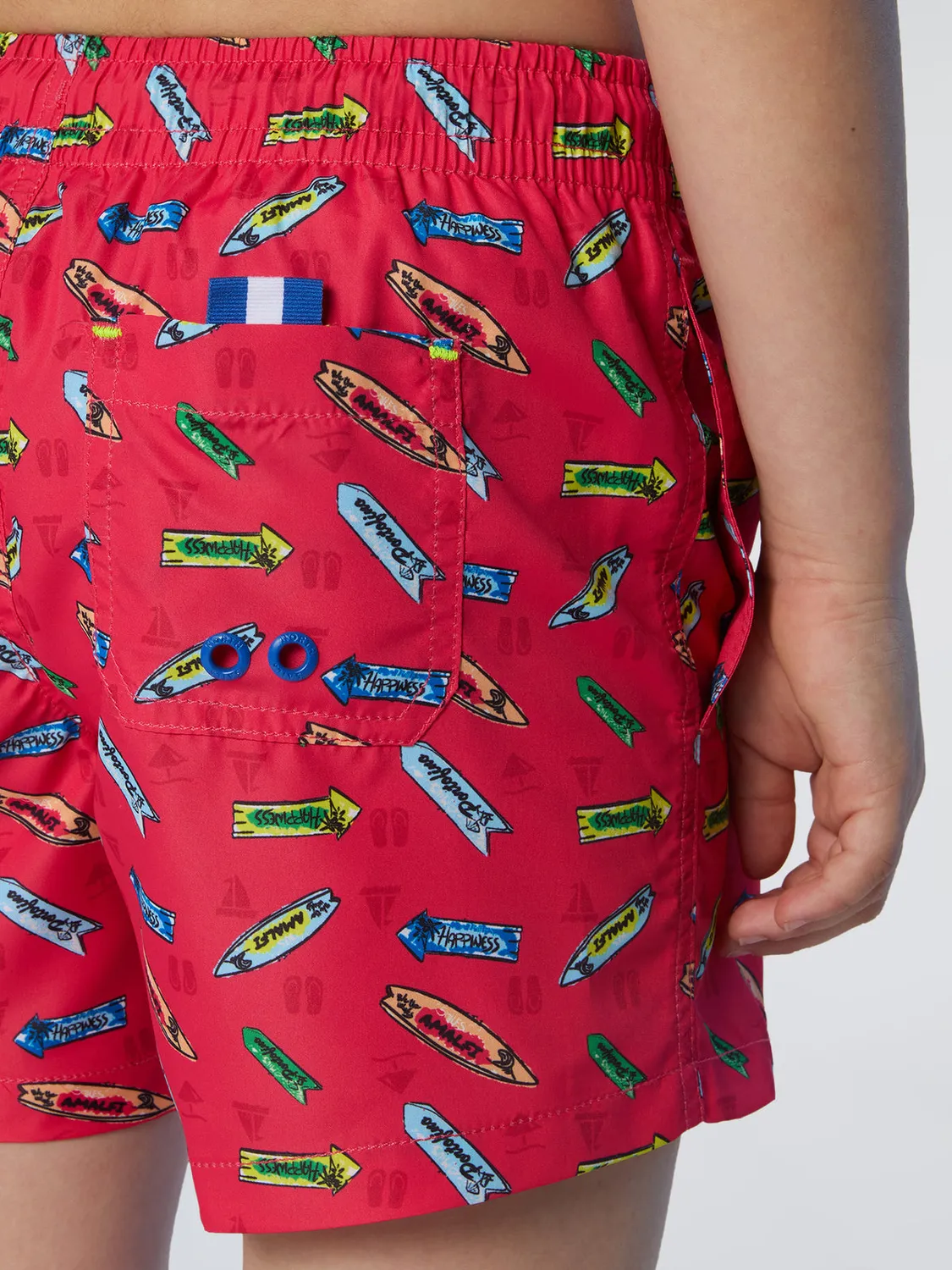 North Sails short de bain enfant imprimé séchage rapide