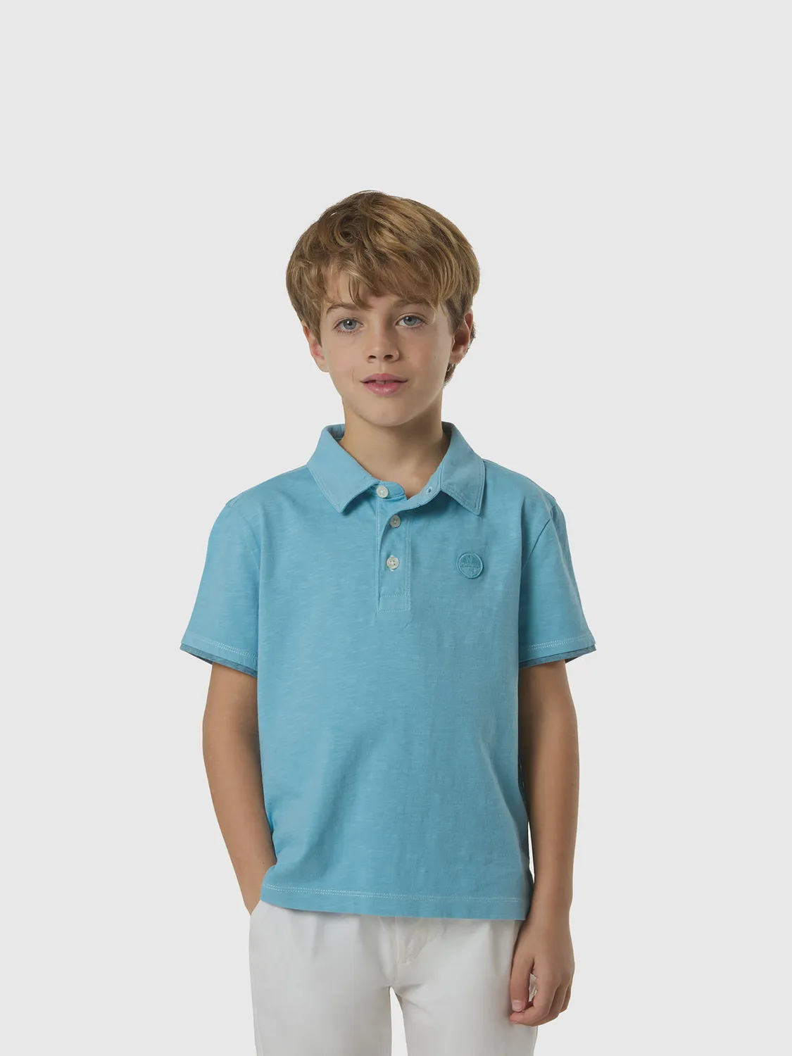 North Sails Slub polo enfant coton bio