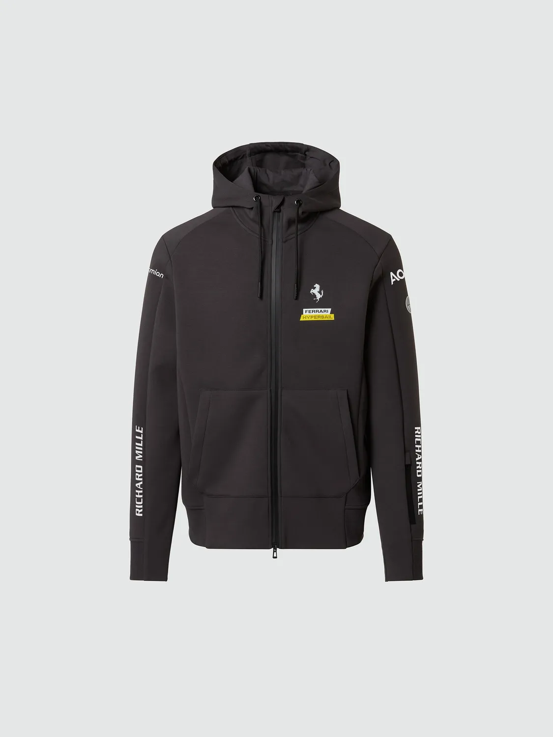 North Sails Ferrari Hypersail sweat zippé gris violet