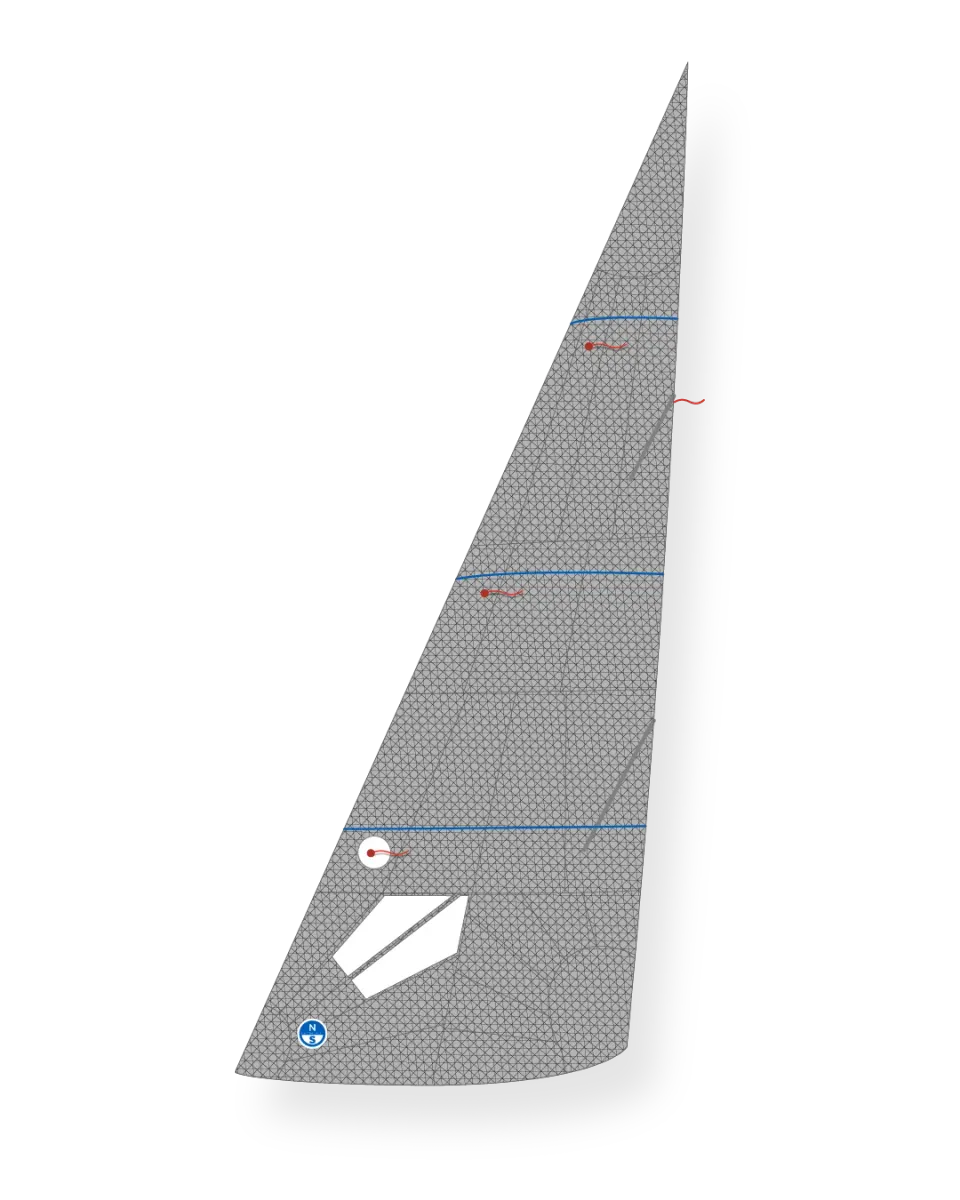 North Sails VX One Design J-10 foc Xi radial