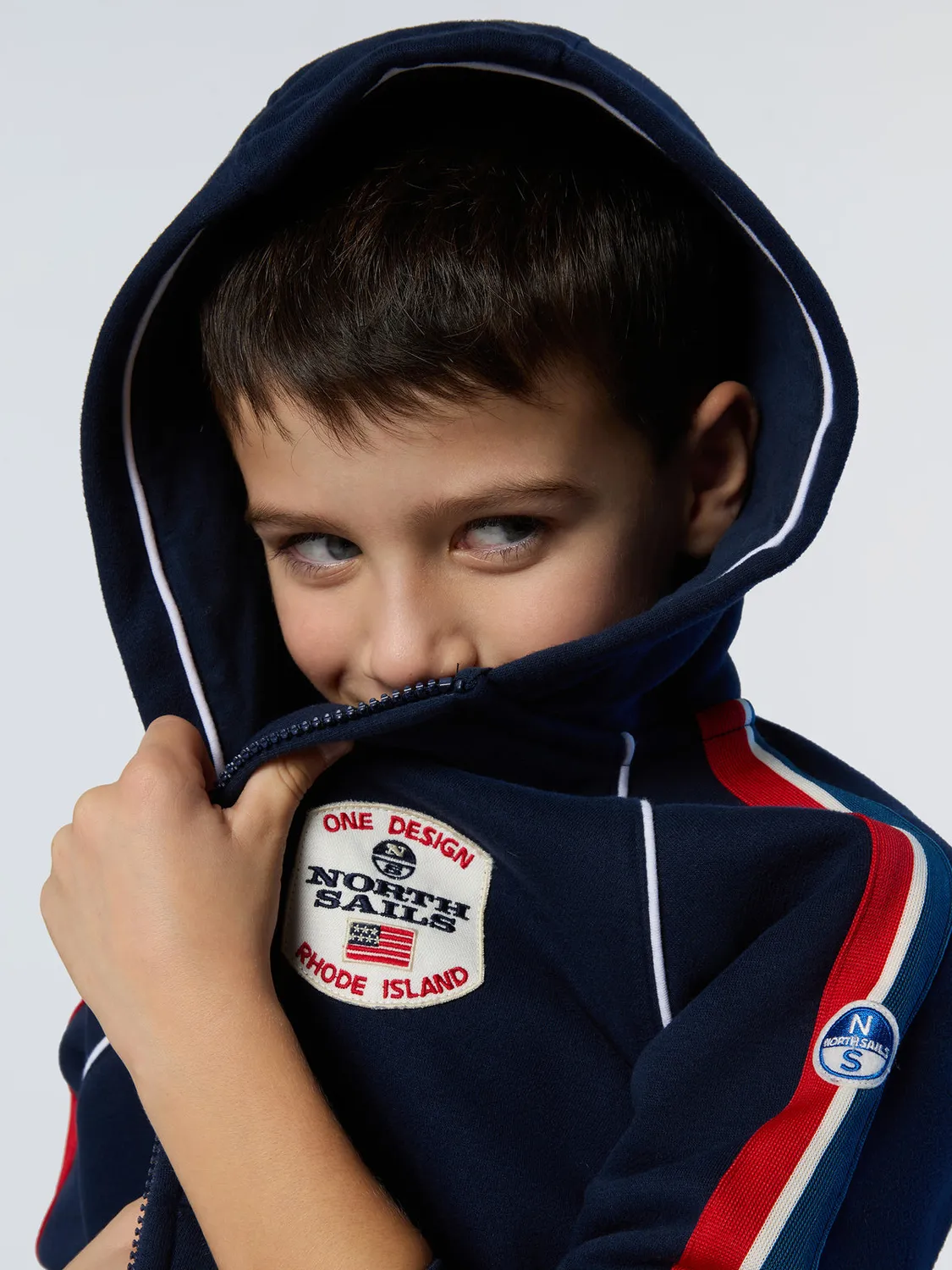 North Sails survêtement coton bio patch recyclé