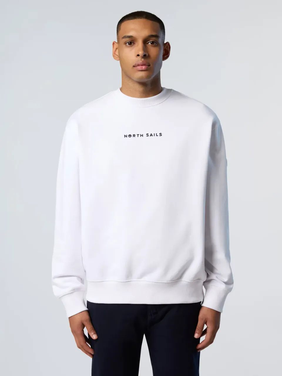 North Sails sweat coton bio broderie effet marin
