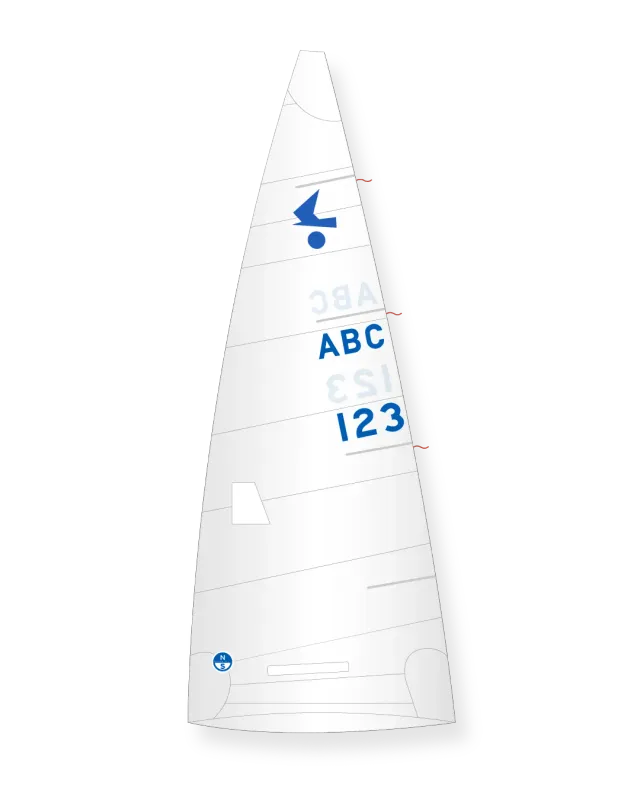 North Sails GE-7 grand-voile Kielzugvogel Dacron