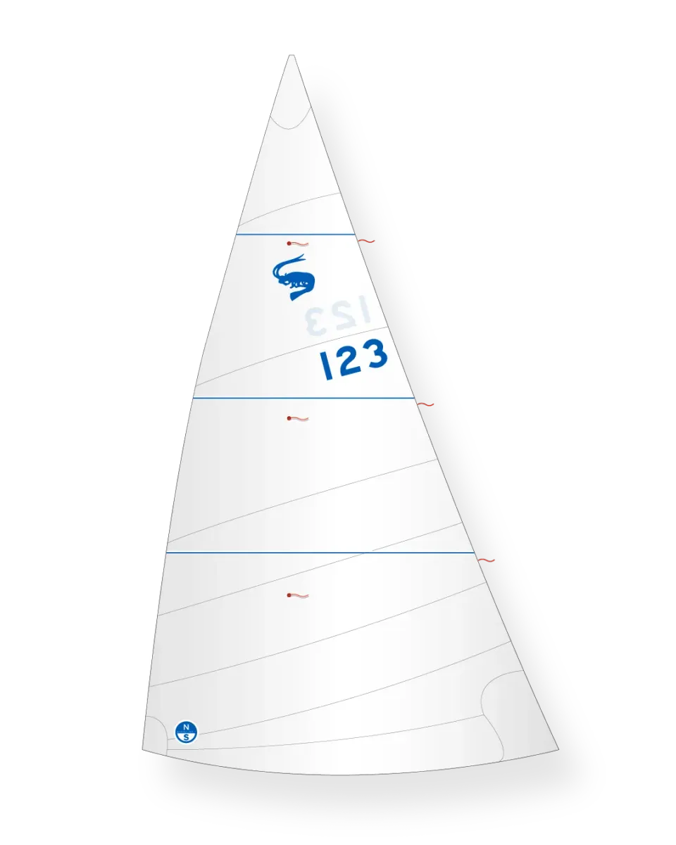 North Sails Cornish Shrimper CM-4 grand-voile 2 ris