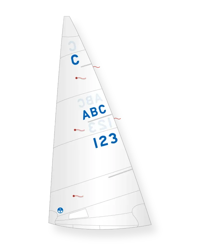 North Sails Cadet I-3 grand-voile Dacron régate