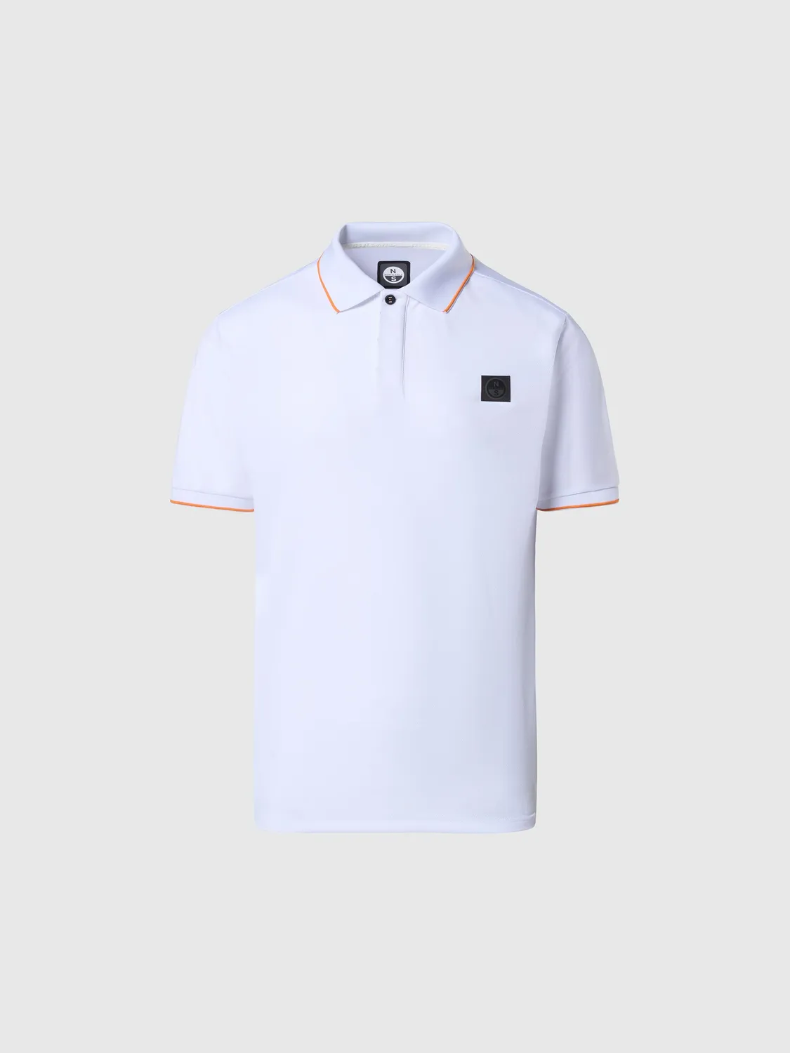 North Sails polo Coolmax regular gris vapor homme