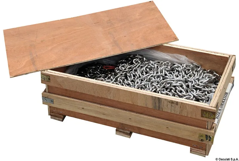 easysea Chaîne calibrée inox 6 mm x 25 m guindeau