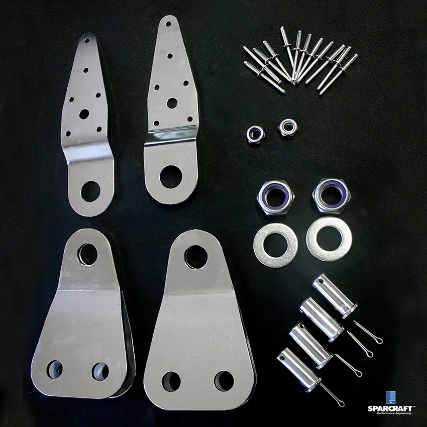 Sparcraft Cadène Extérieure Double Câble Ø10 Axe Ø16